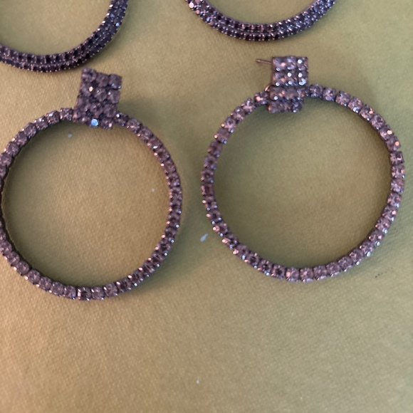 Hematite Hoops Earring Bundle - Picture 2 of 3